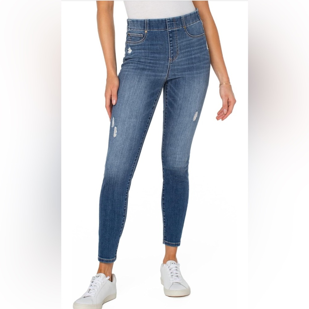 NWT Liverpool Jeans Pull On Chloe Jeans | Size 8